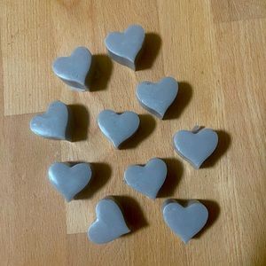 ( 10 pack) Mini Chocolate Heart Soap